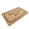 First Concept First Concept 18 in. W X 30 in. L Black/Brown Wipe Your Paws Coir Door Mat FC-72025 - alternate 4